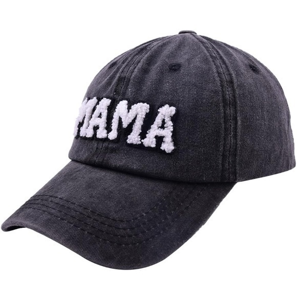 Stylish Black Mama Cap for Women - Picture 1 of 3